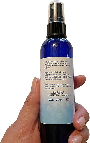 Miniatura 3 de Diva Stuff Espray destruyendo el acné de ácido salicílico y menta verde para telas, cubiertas faciales y cabeza, 4 onzas