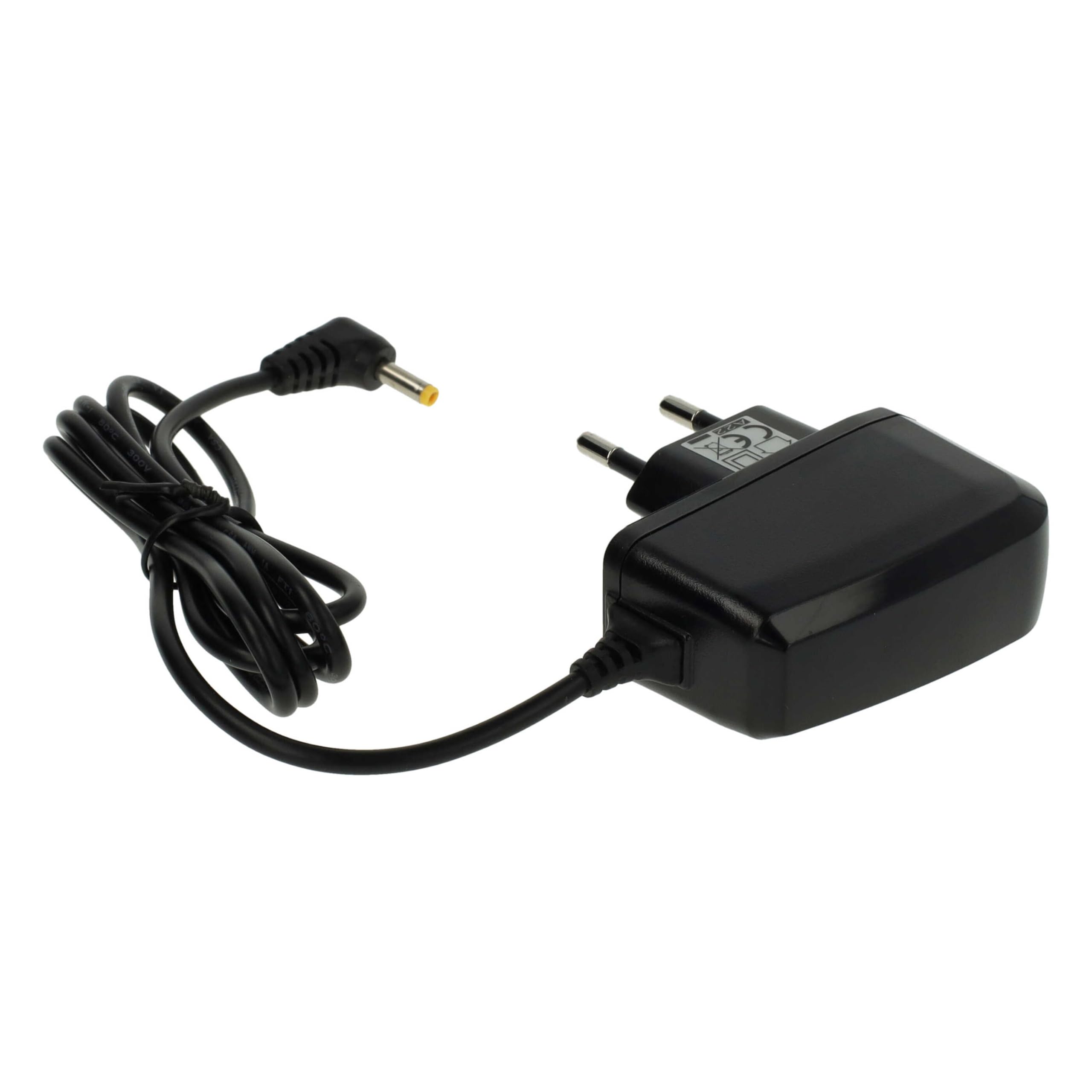 vhbw Fuente de alimentación, Cable de Carga Compatible con Sony PlayStation Portable PSP Steet, Small & Lite, Brite reemplaza Sony PSP-100 (220V)
