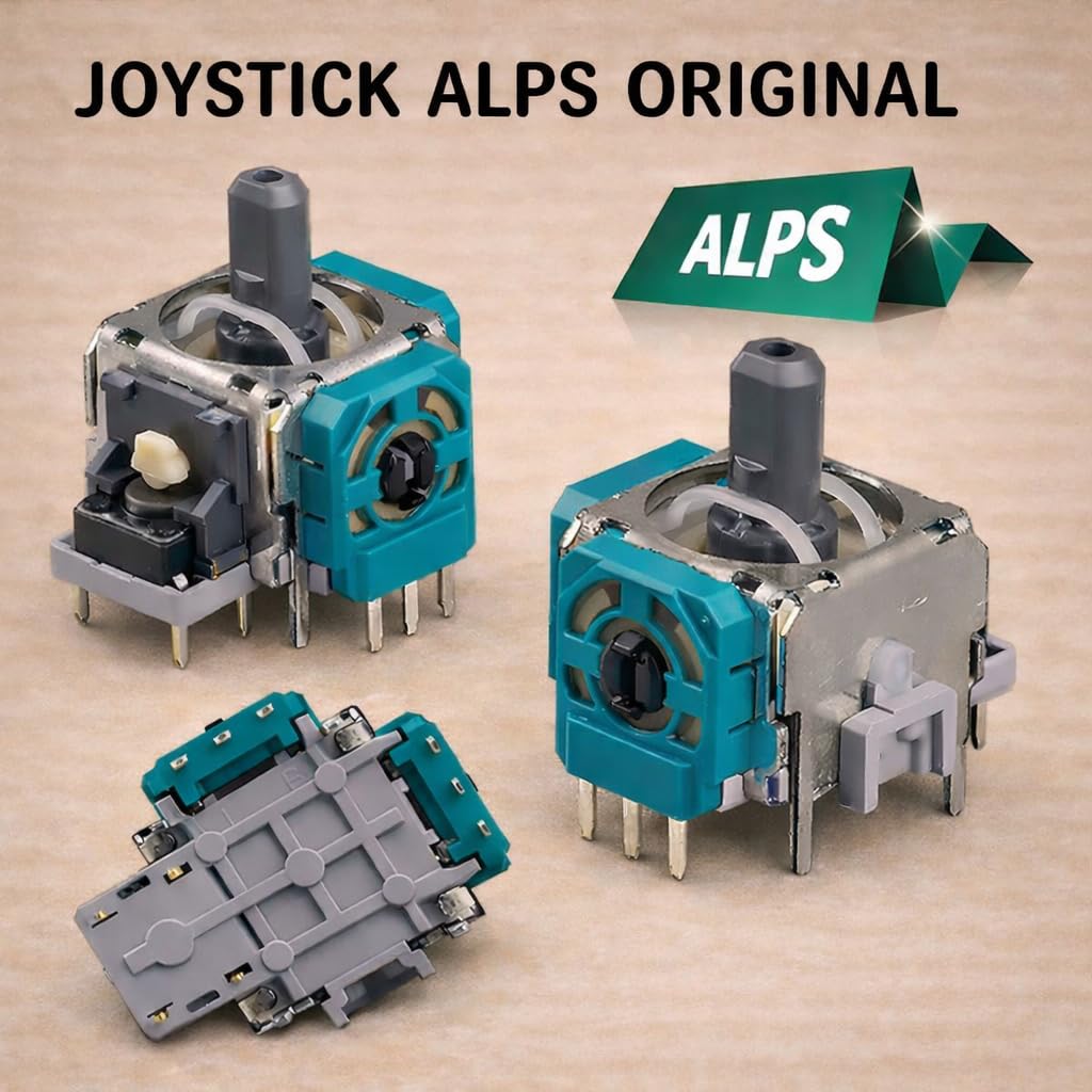 ELECTRONICFIX Module 3D Stick Analogique Avec Joystick Manette Compatible avec Nintendo Switch Pro, Pack De Remplacement Interne Pour Réparation, Contrôle Directionnel Stable Et Précis