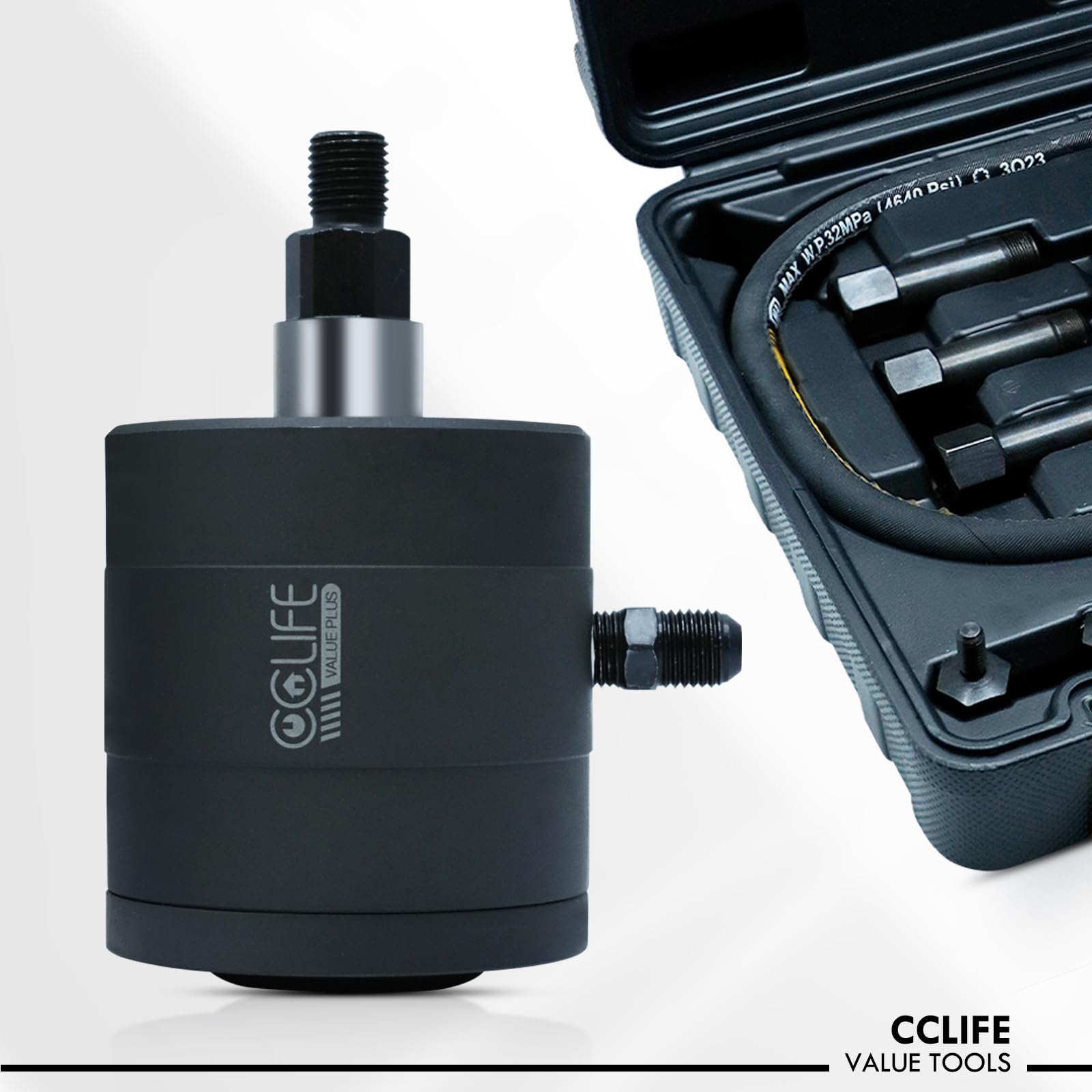 CCLIFE 21pezzi Estrattore pneumatico per iniettori diesel per Rimuovere gli iniettori