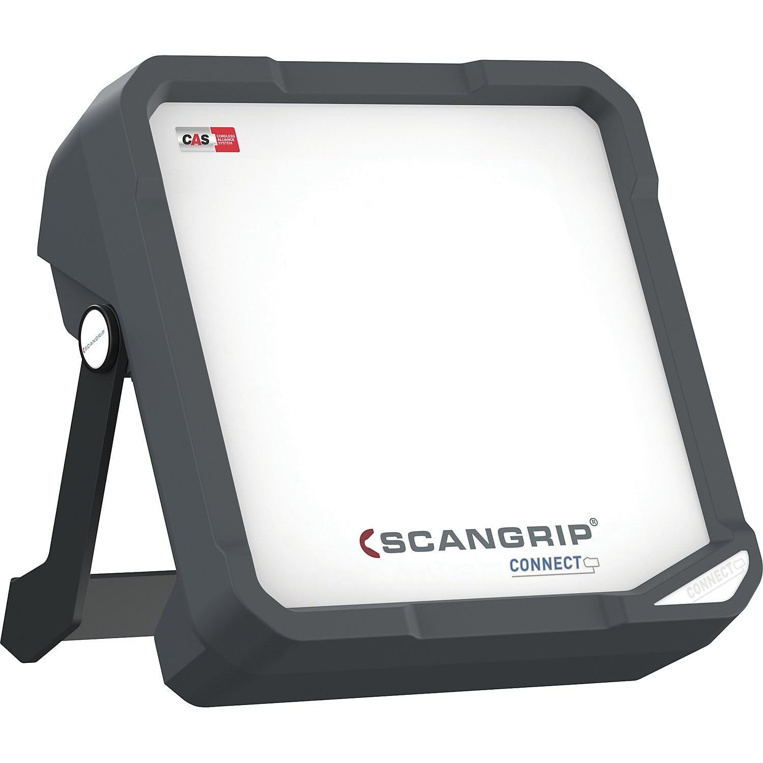 Scangrip Grey Vega 4 Connect 4000 Lumen Led Portable Flood Light, Non-Blinding, Power Tool Battery Operated, Compact, Cordless, Waterproof (Ip54)