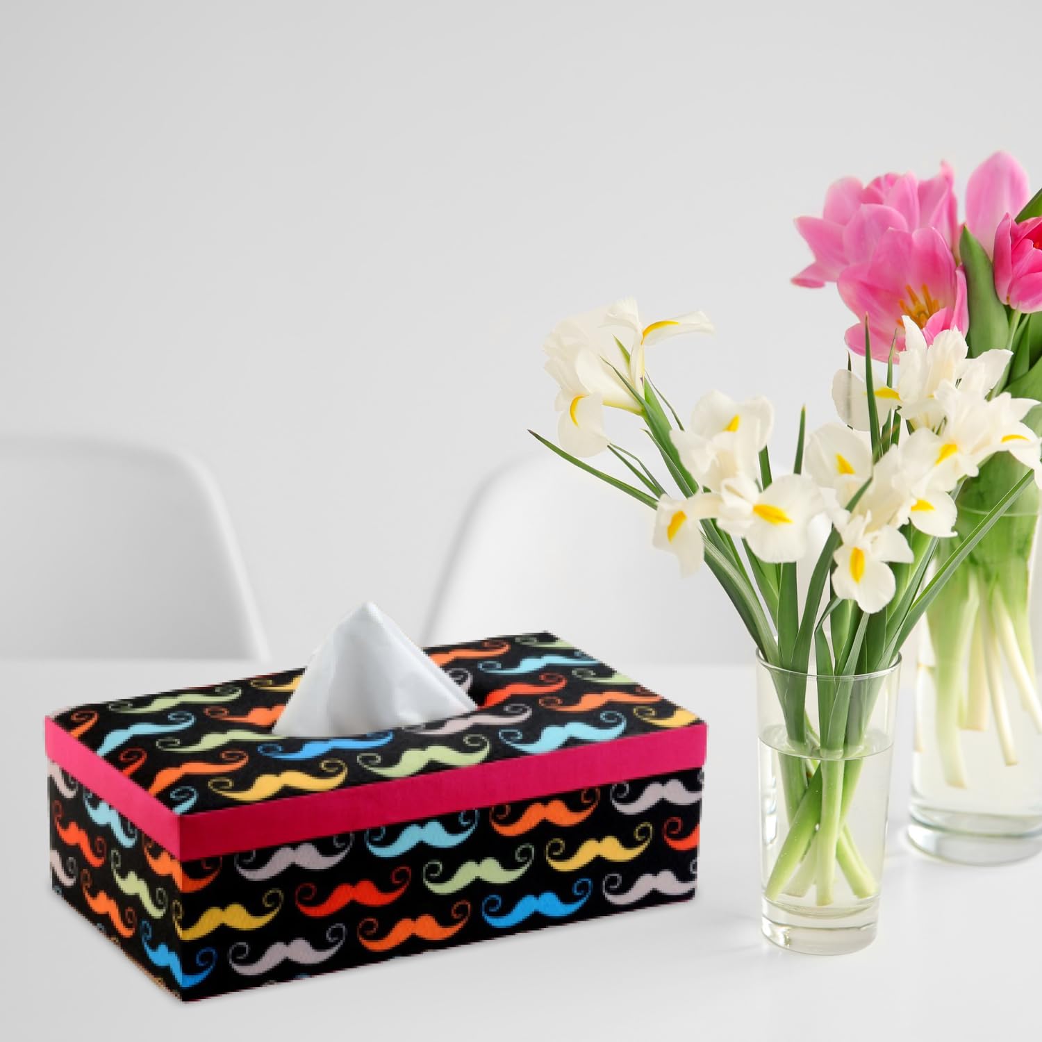 Stylish Tissue Box Holder - Handcrafted & Elegant -10