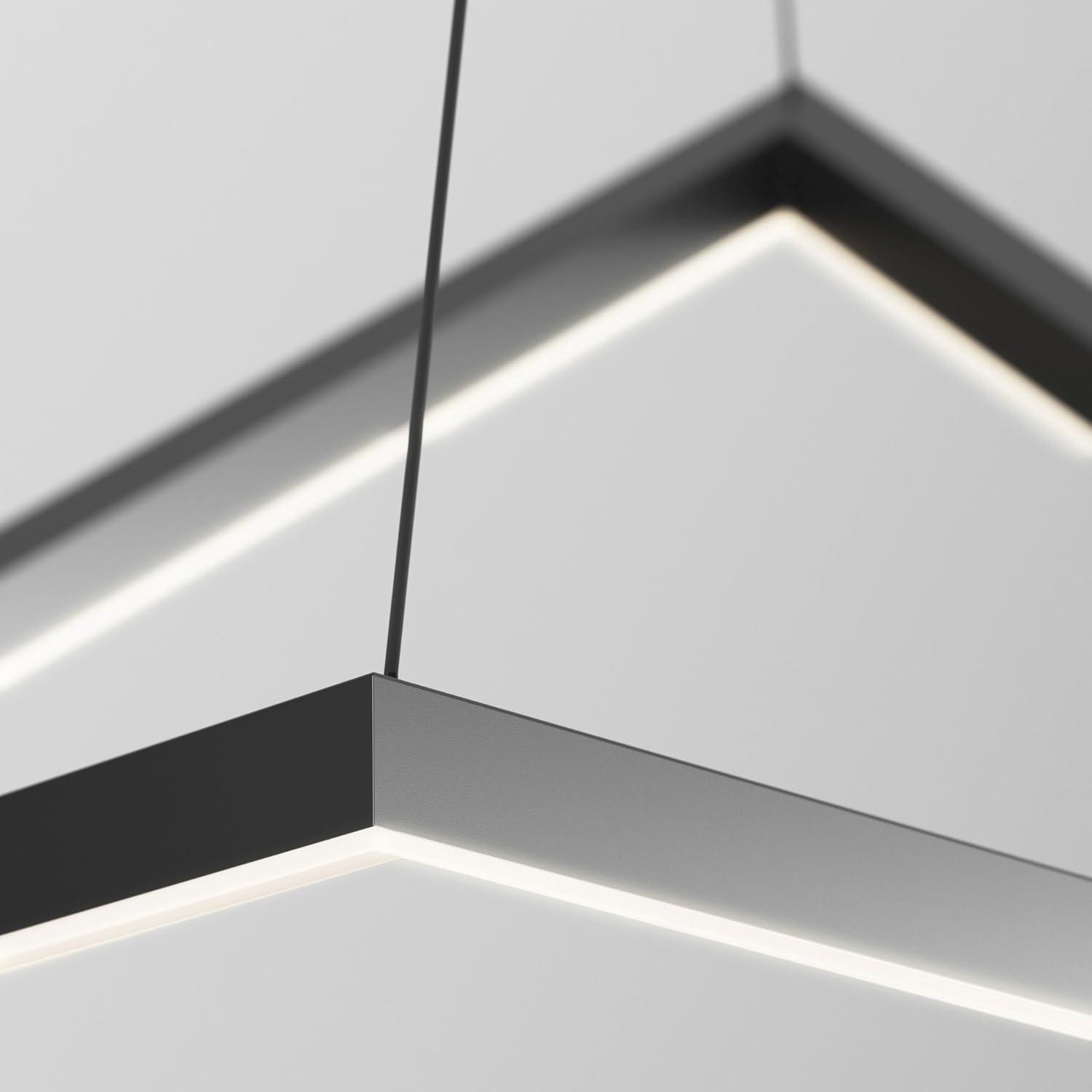 artika Artemis 29W LED Modern Pendant Light Fixture, Black Ideal for Dining Room, Kitchen Island Light, 1600 Lumens, Multiple CCT: 3000-4000-5000 Kelvin