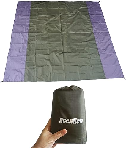Huella de la tienda, 1-4 personas, impermeable, lona de campamento, ligera, para mochileros, senderismo, playa, picnic disponible en Yaxa Peru