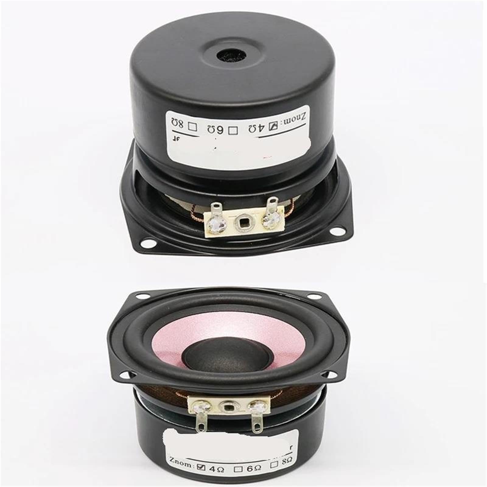 Haut-Parleur Haute fréquence for Haut-parleurs 20W, 4-8ohm, 2.5 Pouces, unité de Pilote, amplificateur Audio Domestique Haute sensibilité(8Ohm 1PCS)