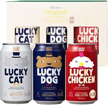 Amazon.co.jp: クラフトビール ギフト 黄桜公式 ラッキー ビール
