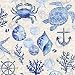 Cypress Home By the Sea Paper Cocktail Napkin, 20 count