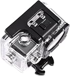 Action Camera 4K Waterproof 30m Outdoor Sports Video DV Camera 1080P Full HD LCD Mini Camcorder with 900mAh Rechargeable Batteries and Mounting Accessories Kits(Black)