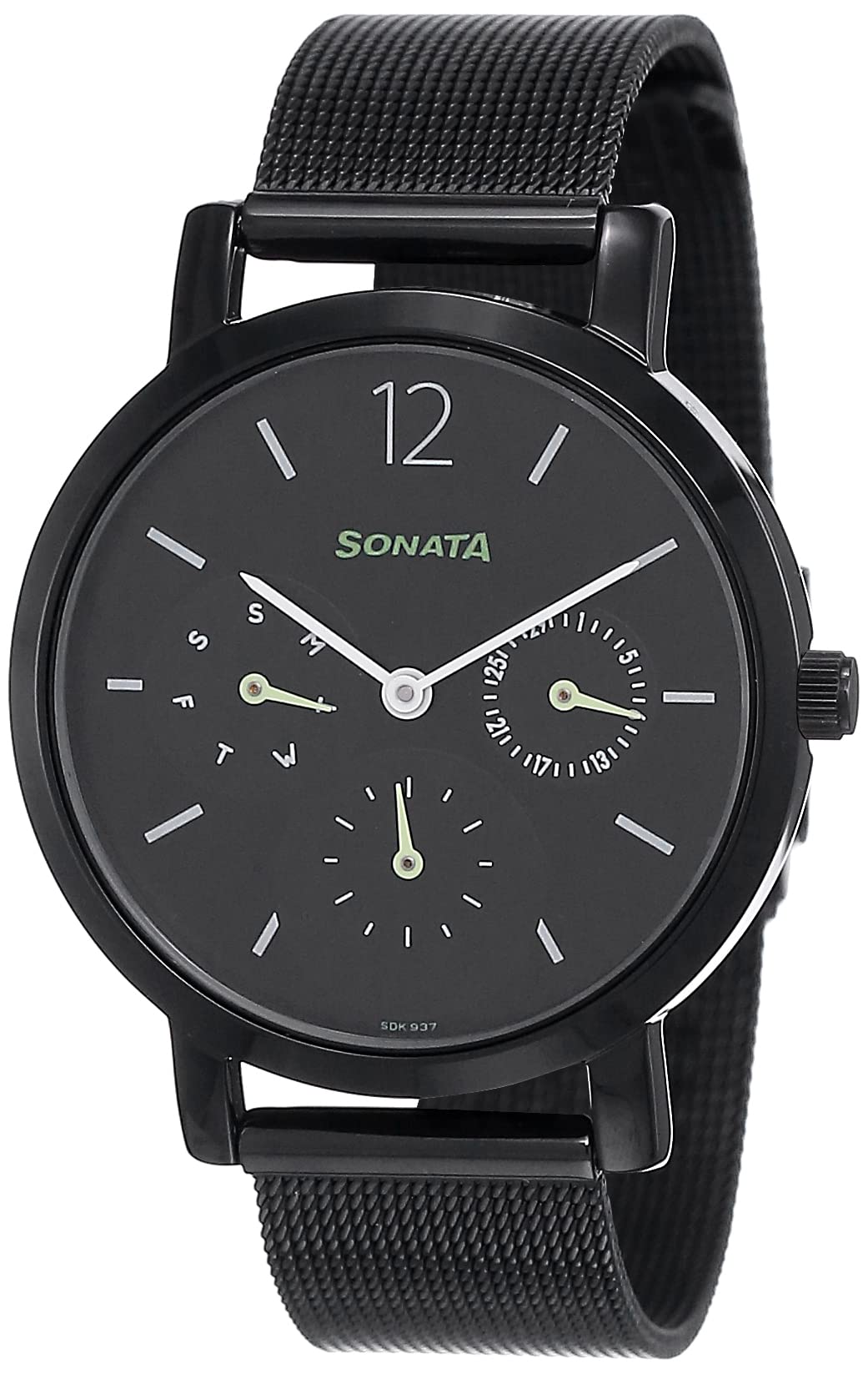 Sonata Multifunctions Black Dial Women Watch With Metal Strap-NS8164NM03 (B08Q3QWH9T) Amazon Price History, Amazon Price Tracker