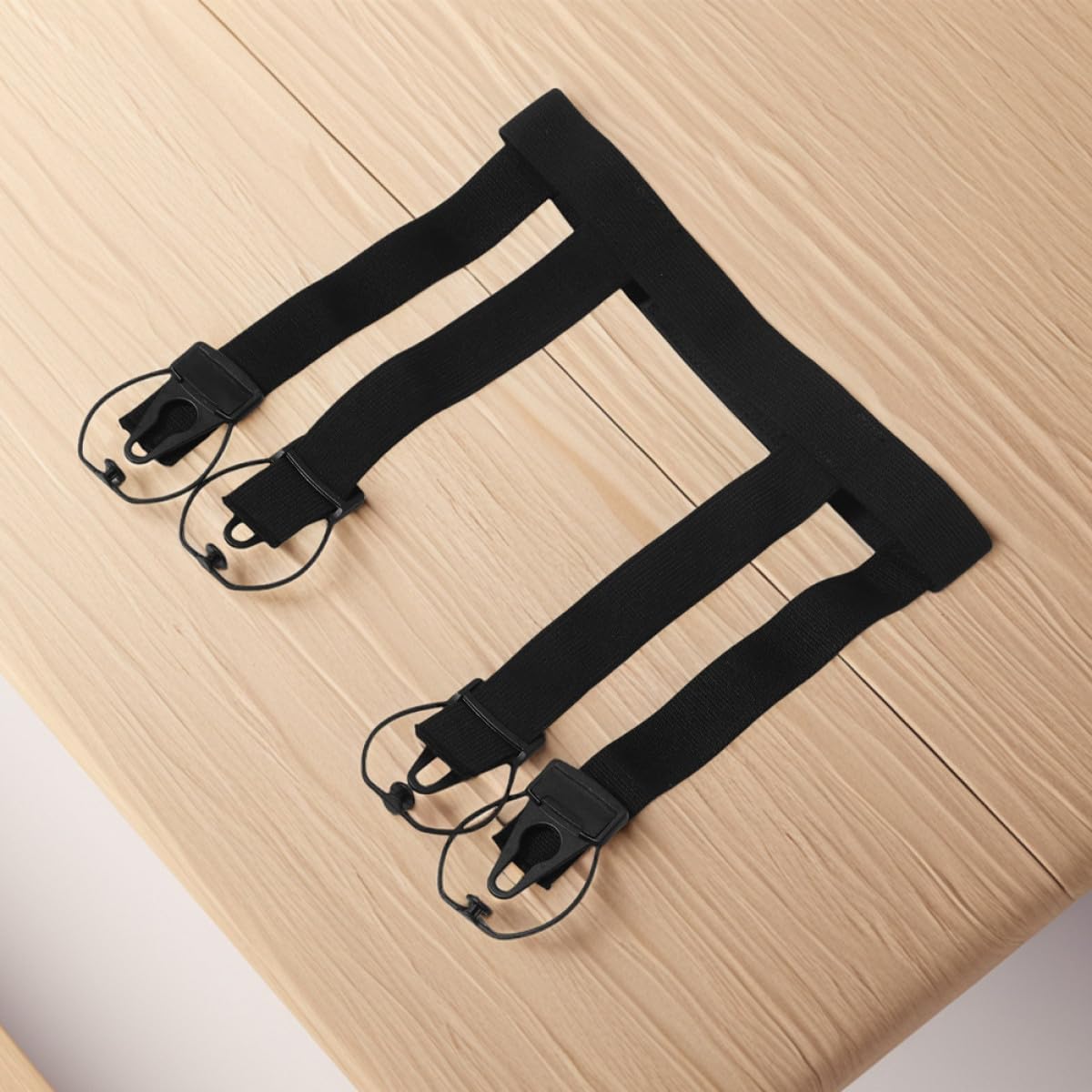 Verstellbarer Eishockey Torwart Strumpfgürtel aus Polyester mit Einfachem Clip Design und Sicherem Halt für Trainingseinheiten und Spiele