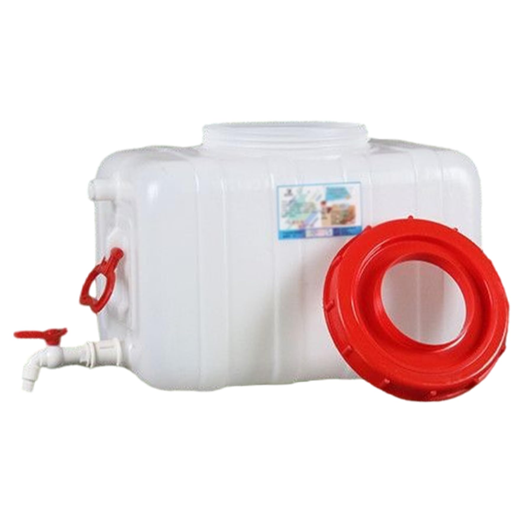 Réservoir d'eau avec robinet HDPE 25L pour camping et maison
