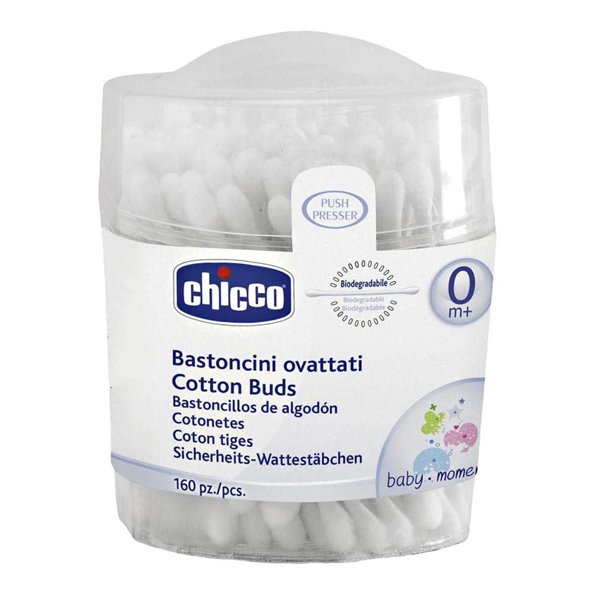 Chicco 160 Pieces Cotton Buds - CH64457