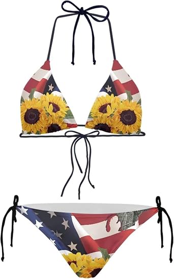 2 Pieces Bikini Sets for Women String Swimsuit Bathing Suits Brazilian Bathing Suit Sexy Swimwear