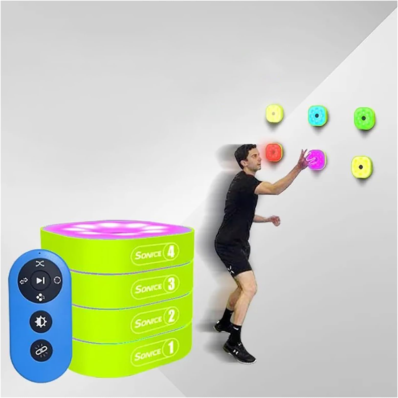 Reaction Training Lights for Improves Reaction Time Speed and Agility of Athletes, Physical & Neurological Therapists, No App