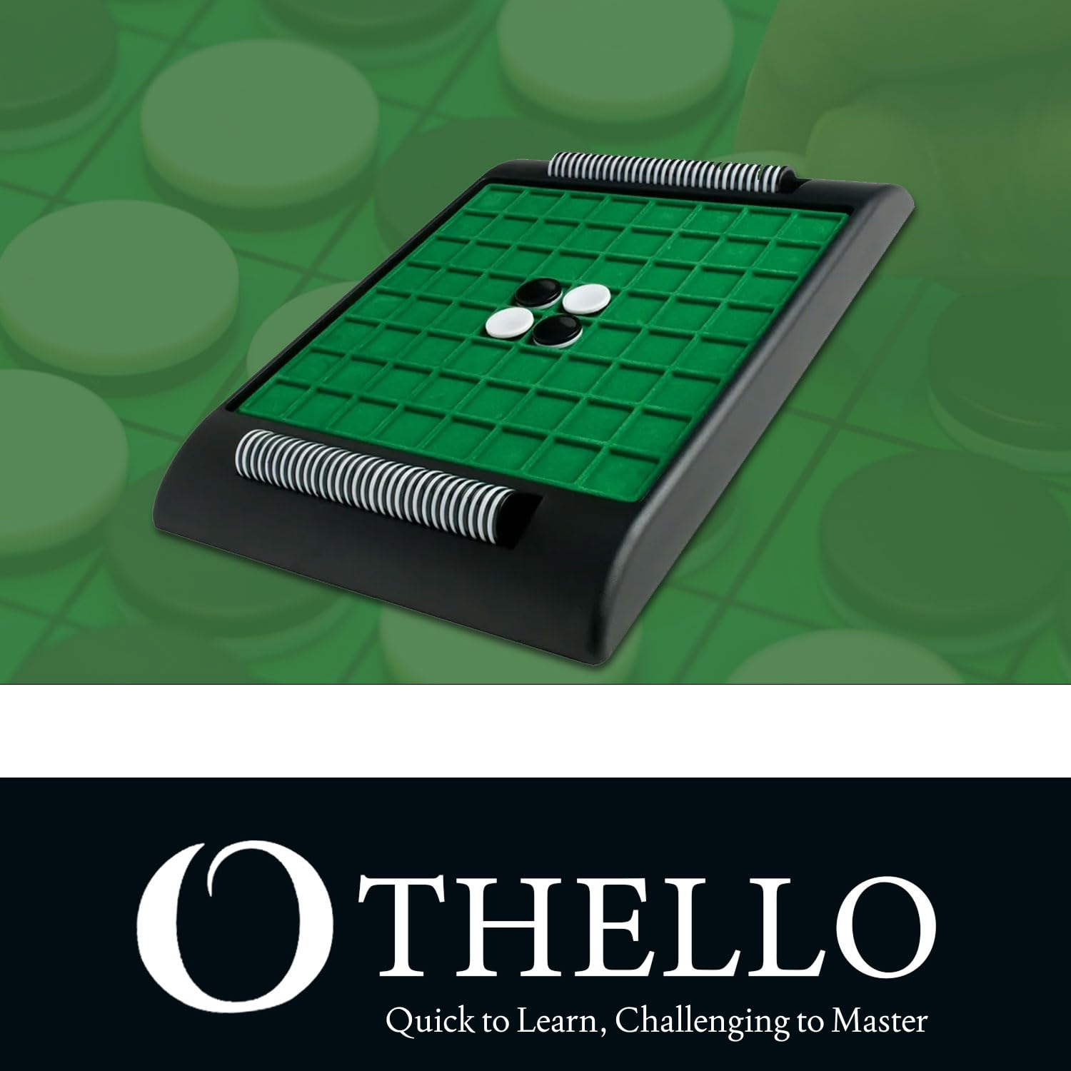 Othello Classic Strategy Board Game - Full Set for Two Players Perfect for Family Game Nights and Competitive Play - Image 2