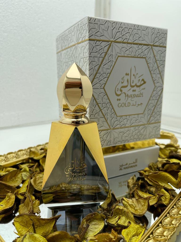 Hayati Gold by Al Haramain for Unisex - 0.4 oz Concentrated Perfume Oil - Image 3