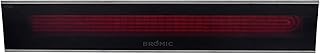 Platinum Smart-Heat - 50 Inch 3400W Electric Outdoor Patio Heater-240 Voltage-Black Finish