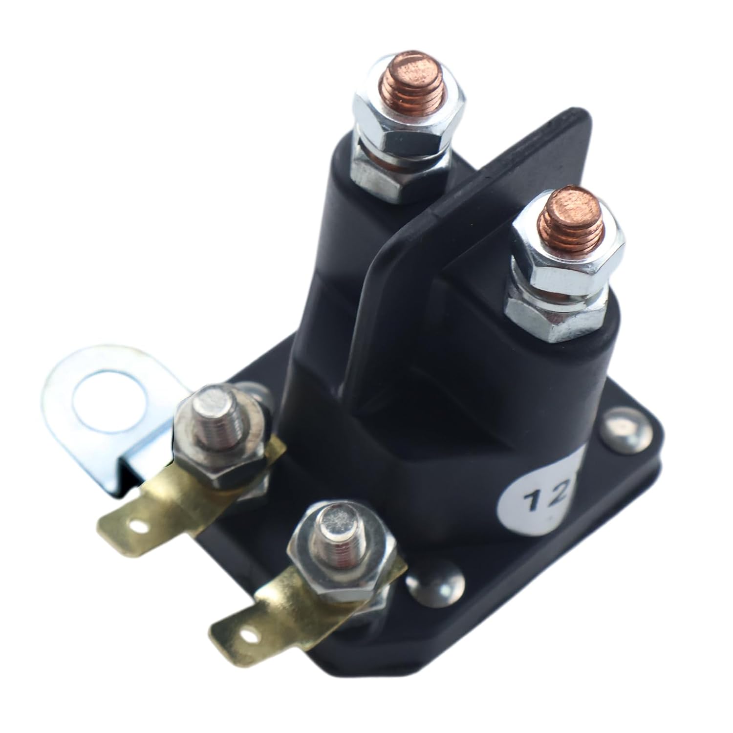 Starter Solenoid Relay MIU10981 782-1201-210-20 Compatible with John Deere Tractor Lawn and Garden X300 X304 X320 X324 X360 Blade 44 Deck 42 Trombetta 782120121020