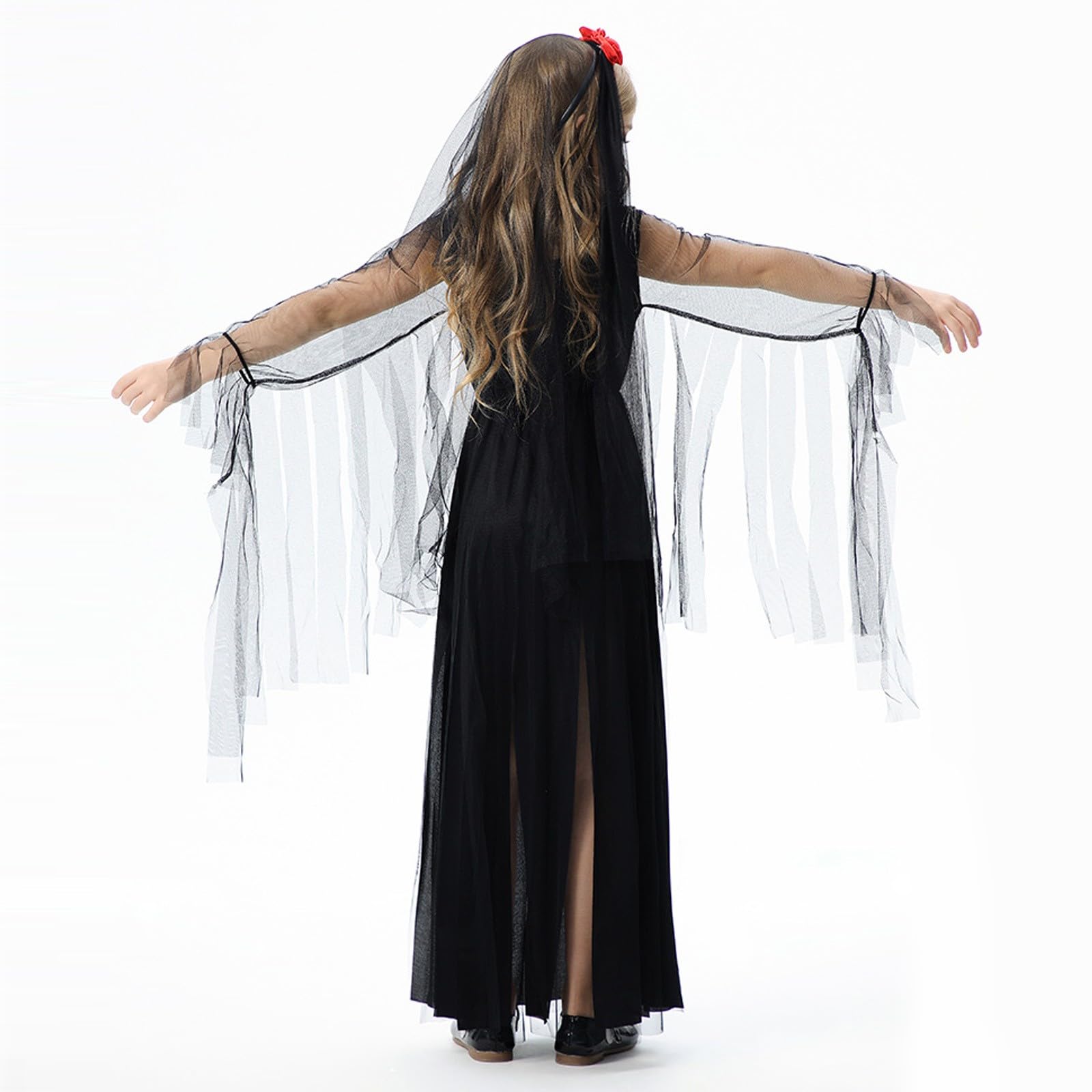 Halloween Hexenkostüm Set Für Mädchen Halloweenkostüme Für Kinder Halloween Costume Tütü Hexen Verkleidung Set Karneval Tanz Mottoparty Verkleidungsspiel Party Karnevalskostüme Hexe Outfit