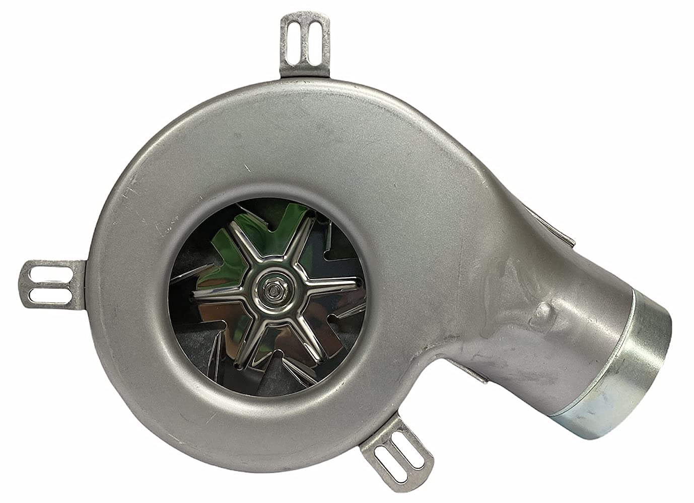 ERICAMBI, Estrattore Aspiratore Fumi per Stufe a Pellet EBM G2E150-DN91-12, Ventola Ø 150mm, Potenza 30W, Numero di Giri Fino a 2550 RPM, Corredato di Encoder