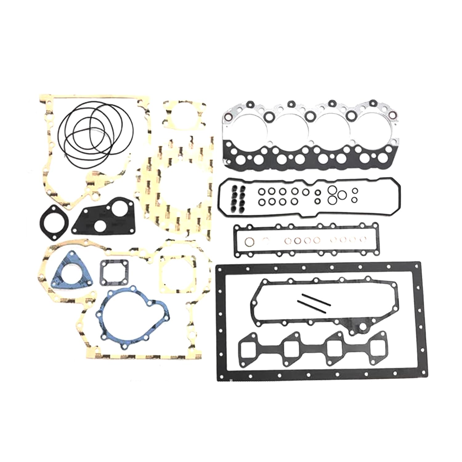 Full Gasket Kit 32A94-11020 32K01-02100 Compatible with Mitsubishi Engine S4S Compatible with Bobcat Engine