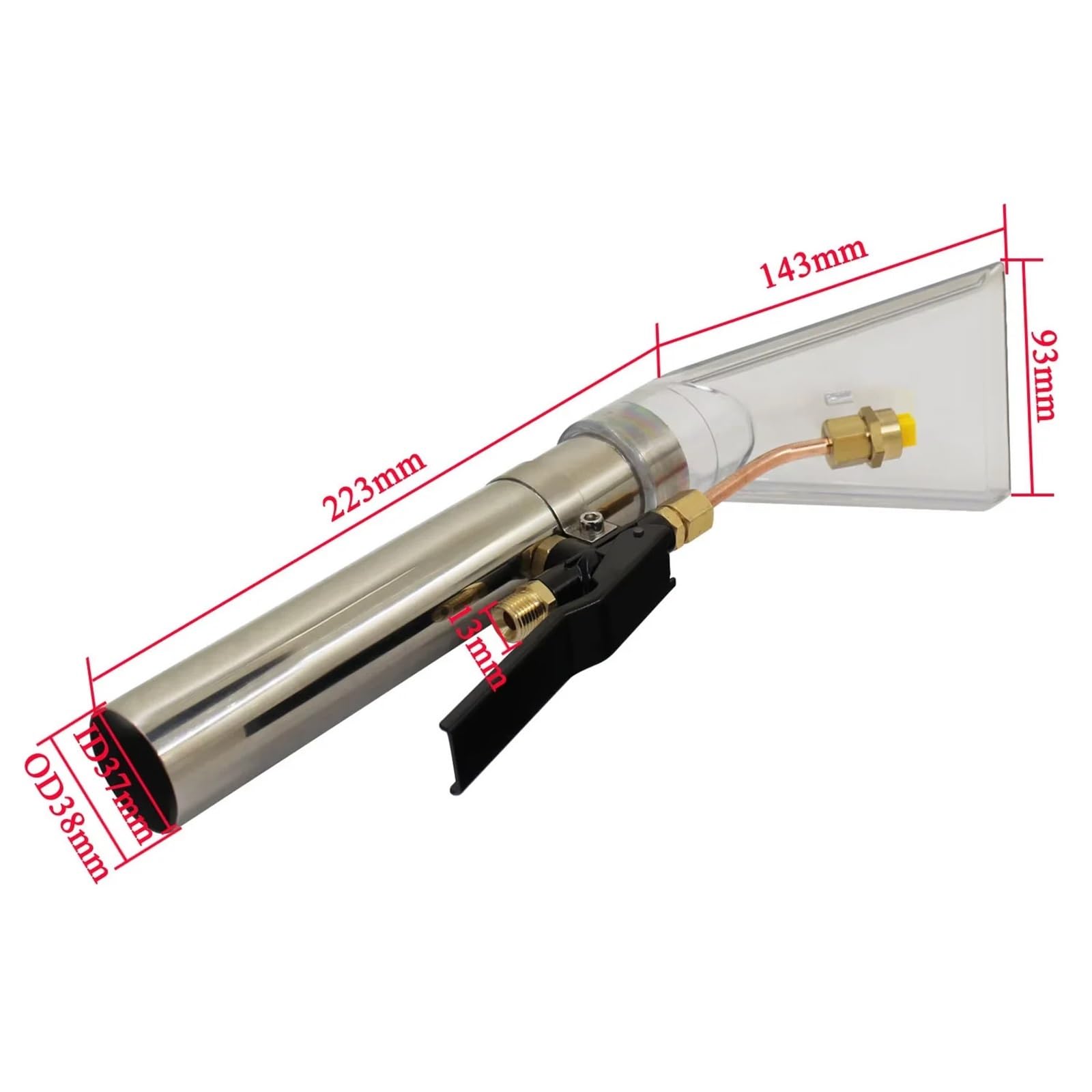 Extractor de alfombras, aspiradora for tapicería, herramienta de limpieza automática de muebles, máquina de succión, boquilla de asiento