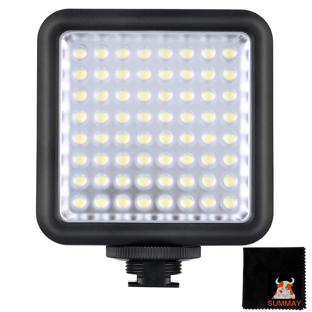 Amazon | GODOX LED64 LED 定常光ライト 補助照明 撮影用ライト 