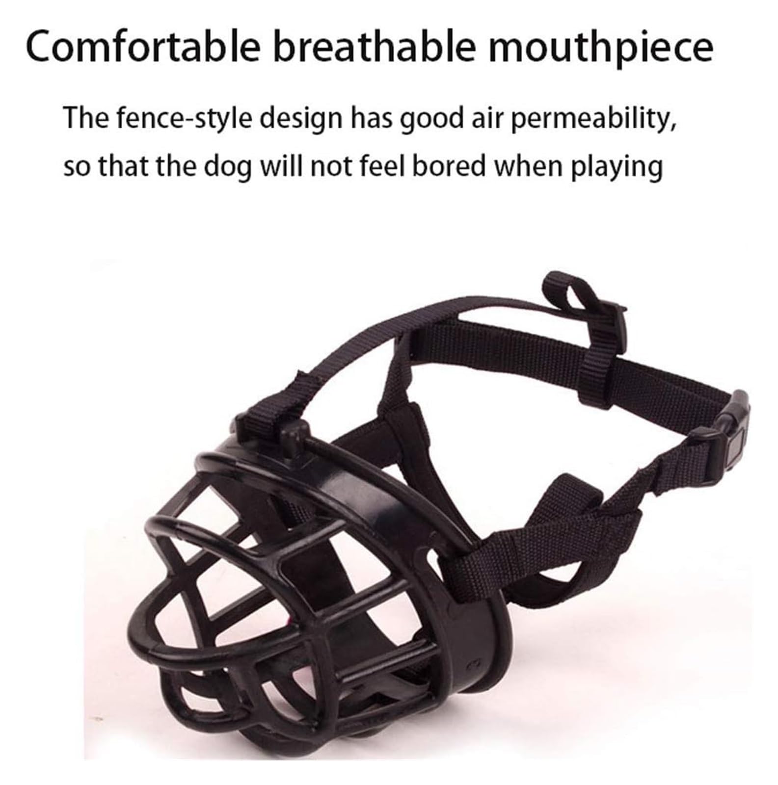 Museruola per addestramento Cani, Museruola Traspirante in Silicone for Cani: Protezione for la Bocca Comoda, ariosa e idratante for Cani