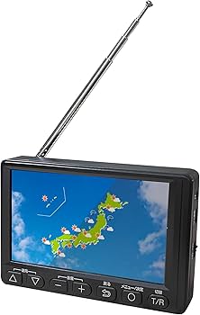Amazon.co.jp: ポータブルテレビ ワンセグテレビ ラジオ 4.5インチ