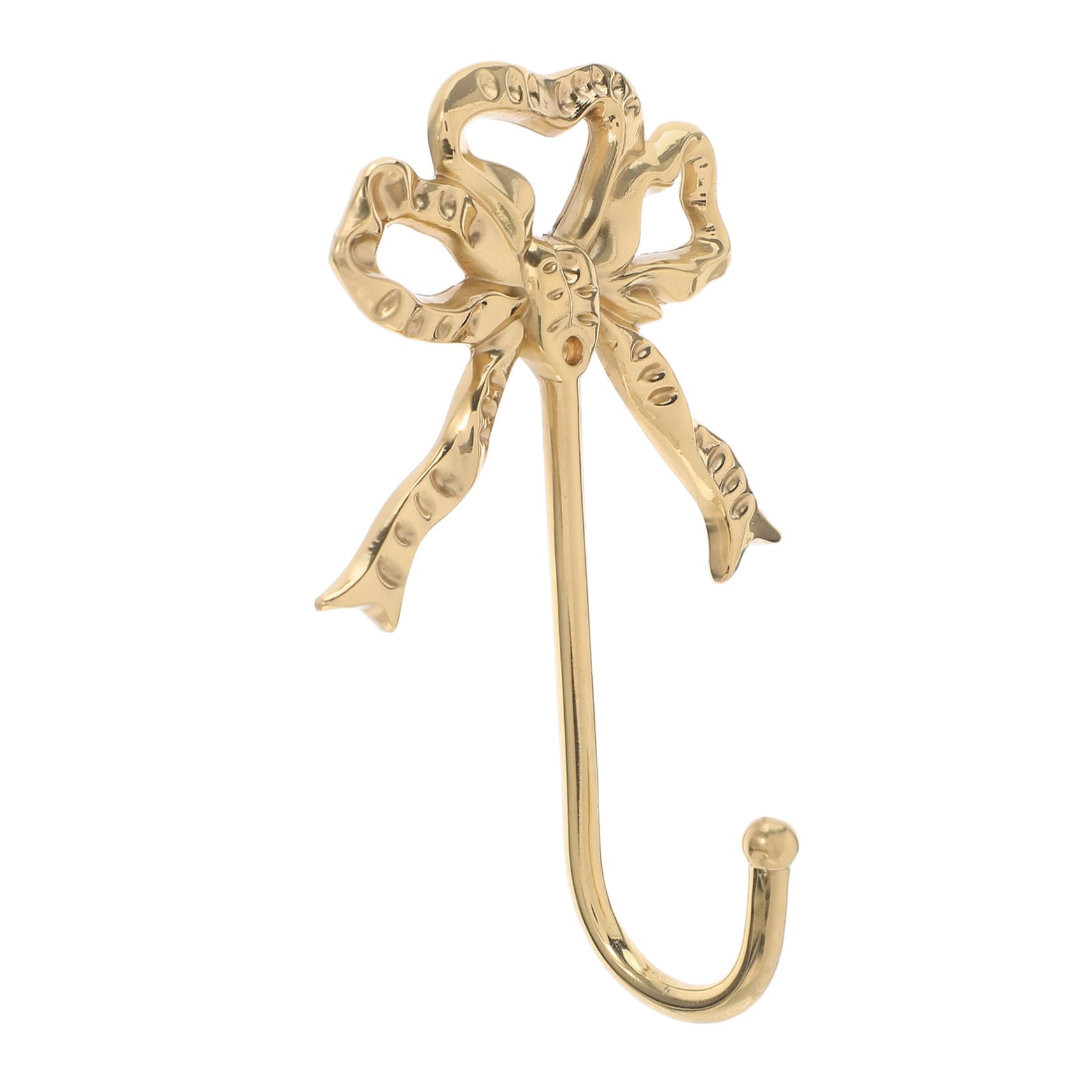 Crochet laiton vintage nœud pour sublimer votre entrée et organiser vos vestes