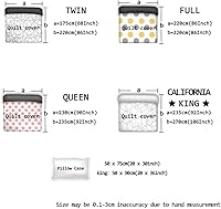 Vista 7 de Juego de funda de edredón Cal King, juego de ropa de cama de 3 piezas para cafetera, granos y pasteles, juego de ropa de cama transpirable