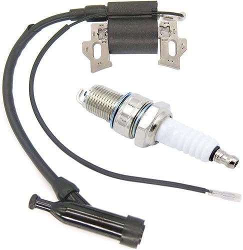 Miniatura 6 de Bobina de encendido para Honda GX120 GX160 GX200 generador de motor Rototiller 4589693 30500-ZE1-073 con filtro de aire de bujía por TOPEMAI