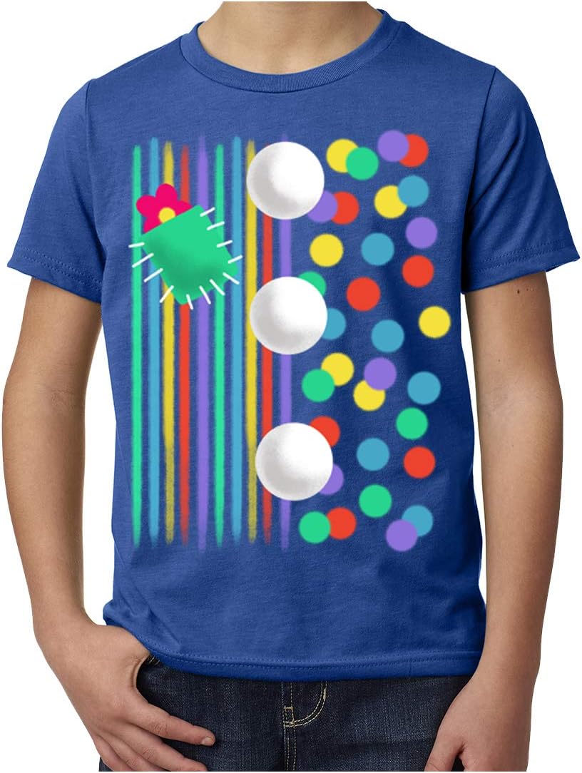 Clown Costume T-Shirt, Kid's Graphic Tees, Funny Halloween Kid's Shirts!