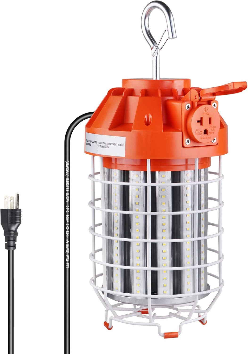 Dephen 100W LED Temporary Work Light14000Lumen Construction Lights