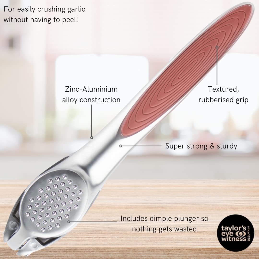 Easy To Use Garlic Press, Removes The Need to Peel, Great Kitchen Gadget For Crushing Garlic Cloves. Dishwasher safe - Image 4