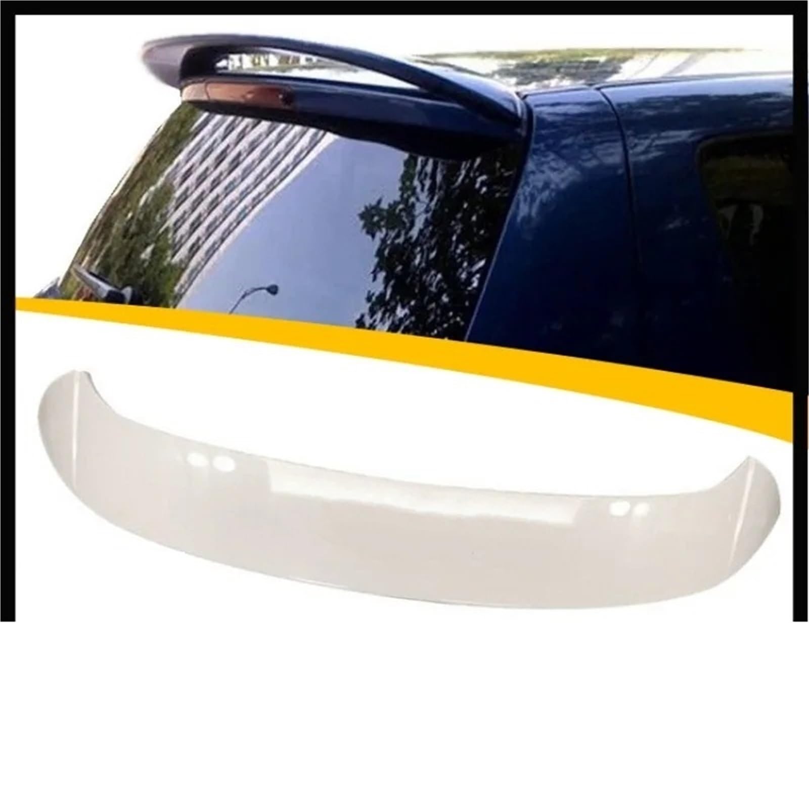 Auto Spoiler Posteriori Spoiler Posteriore Per Tetto In Plastica ABS Per Suzuki Per Swift 2005 2006 2007 2008 2009 2010 2011 2012 2013 2014 2015 2016 Posteriore Spoiler