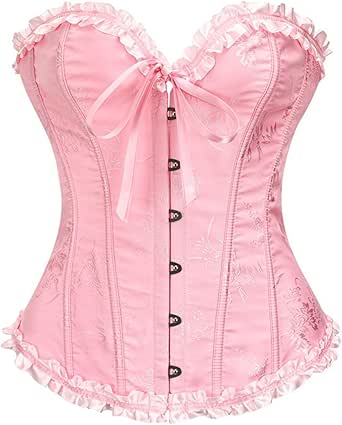 Vintage Damen Korsett - Vollbrust Corsage Für Mittelalter & Karneval