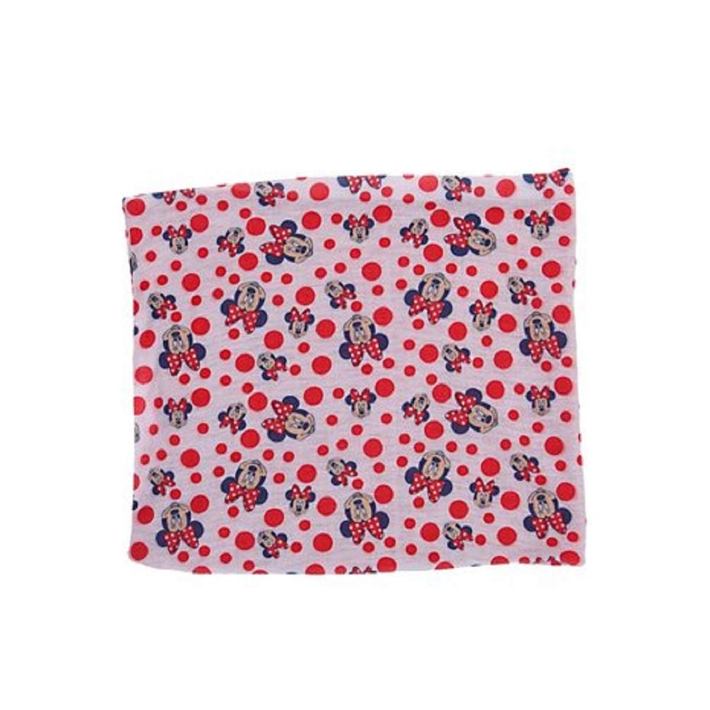 Disney - Braga con forro polar para niña, diseño de Minnie o Frozen rojo Talla única