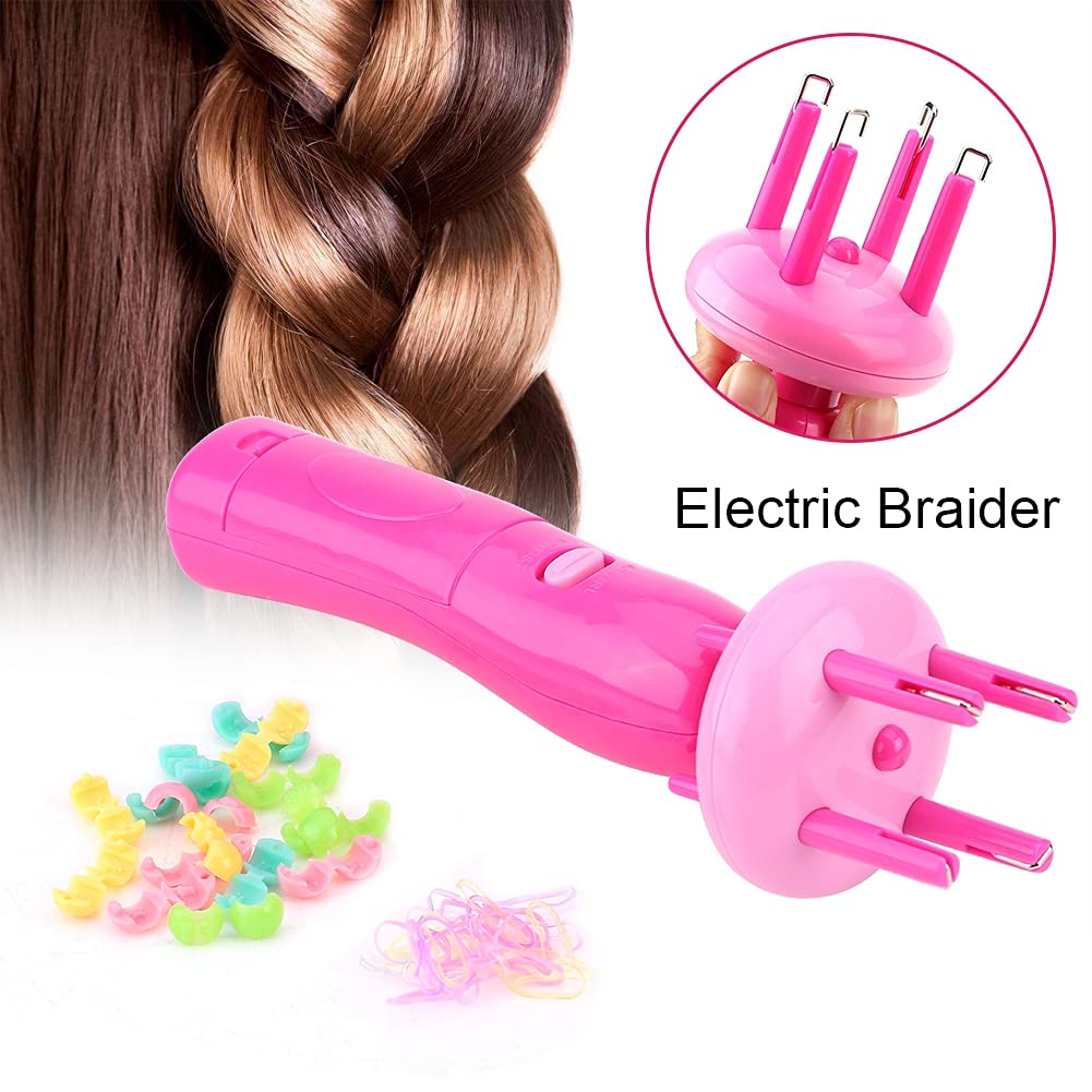 Strumento per Intrecciare i Capelli Automatico, Dispositivo per Treccia per Capelli Automatico per Treccia Elettrica X Press Braid Strumento per lo Styling dei Capelli a Maglia