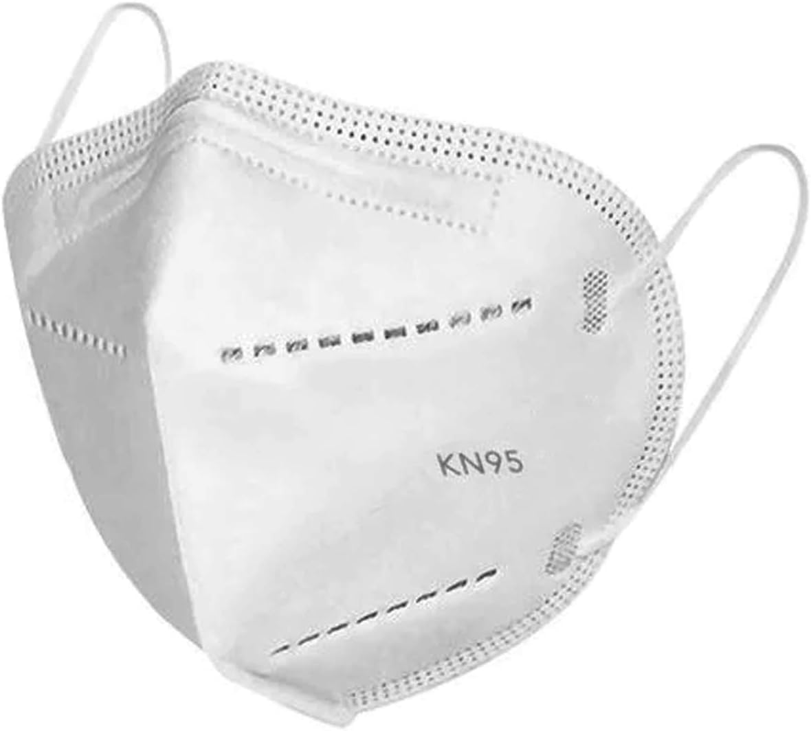tecmac Protective Dustproof 5 layer Face Mask - White (50)