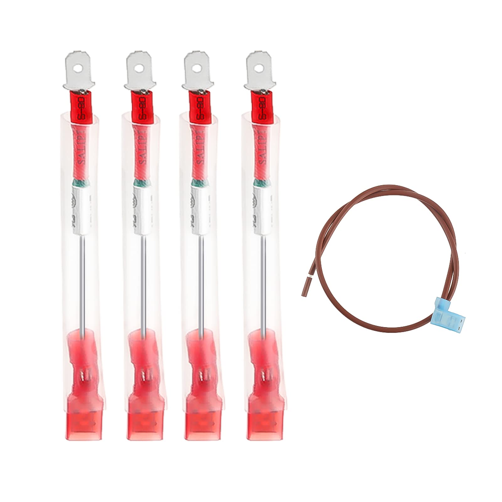 4 Pcs RV Water Heater Thermal Cutoff Kit Replacement Part, Toilet Part and Fittings Compatible with RV OEM Atwood 93866, Work for Electronic Water Heater