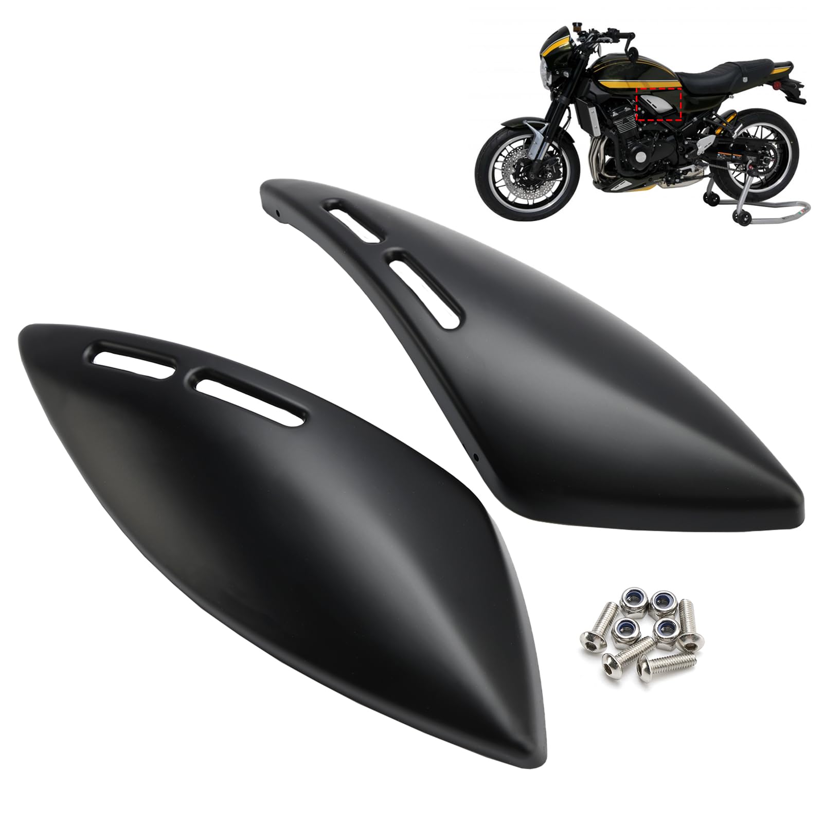 Amazon | Frezon Z900RS サイドパネル タンクサイドパネルカバー