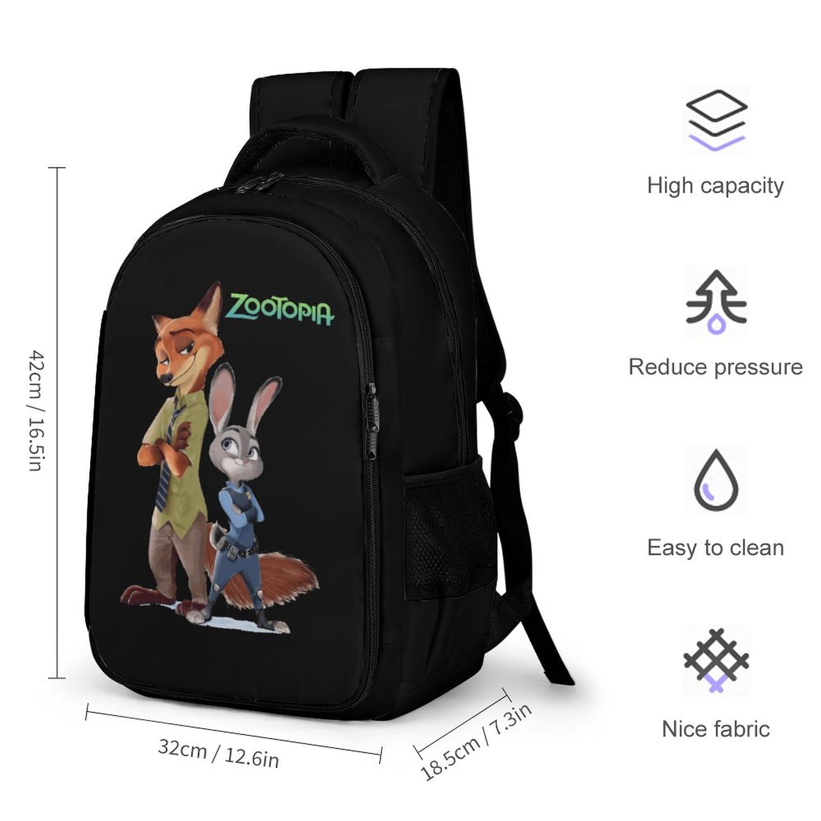 Amazon.co.jp: リュックサック ズートピア ニック・ワイルド ビジネス