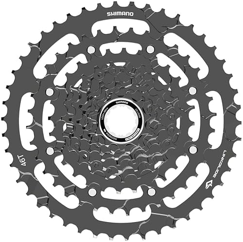 SHIMANO CUES CS-LG400-9 Cassette - 9-Speed, 11-46t, Black