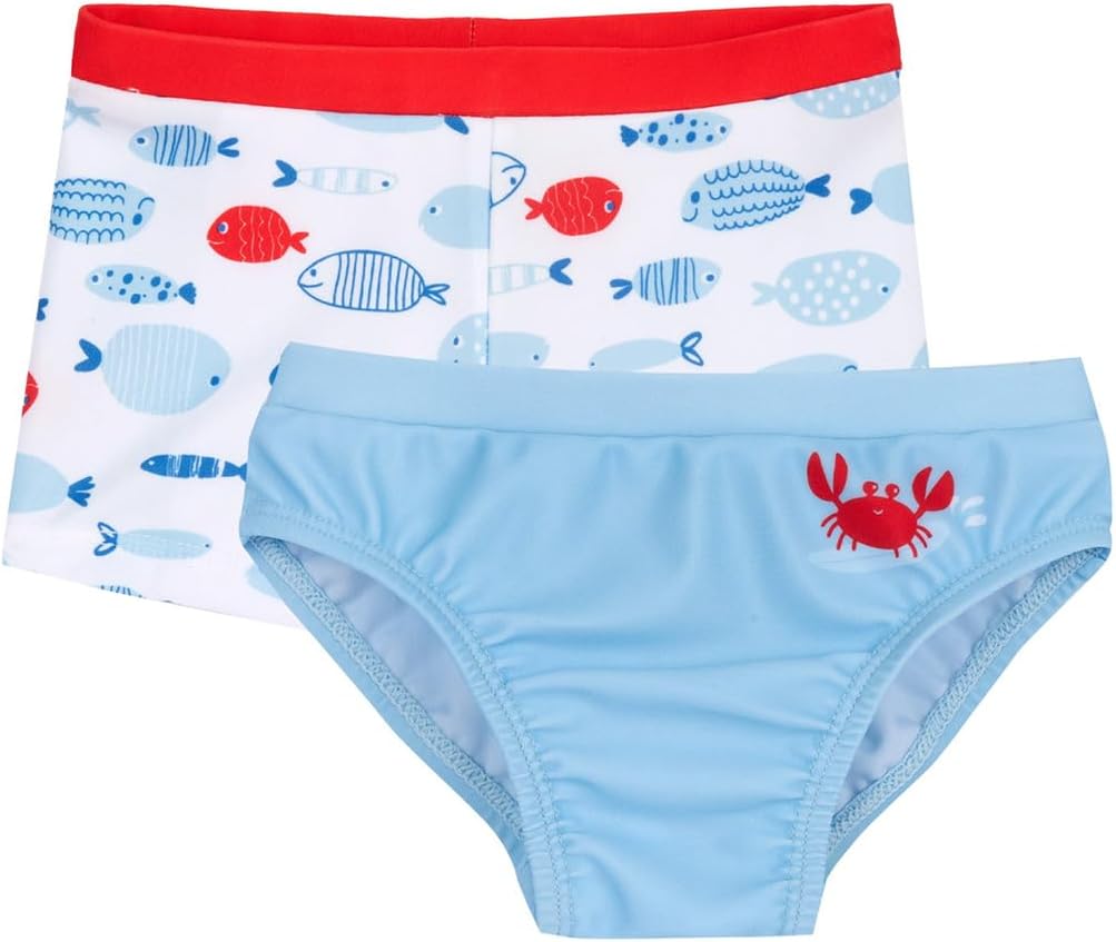 Chicco, Costume Bambino e Bambina, Costume Due Pezzi con Maglietta a Maniche Lunghe e Slip, Comodo e Versatile, Ideale per Mare o Piscina, Abbigliamento Bambino e Bambina, Designed in Italy