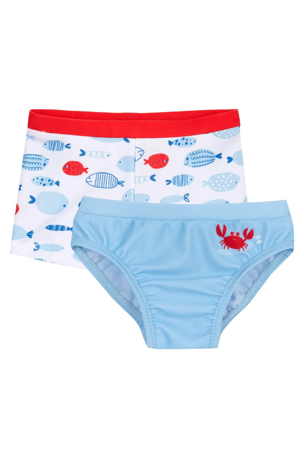 Chicco Conjunto Bañador para Niño, Conjunto de Dos Piezas con Camiseta de Manga Larga y Slip, Cómodo y Versátil, Ideal para el Mar o la Piscina, Ropa para Bebé, Diseñado en Italia
