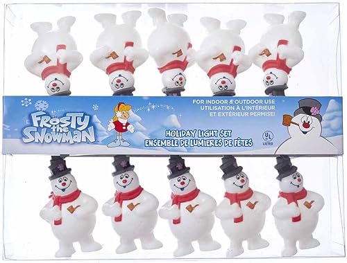 Miniatura 2 de Kurt Adler - Juego de luces de 10 luces Frosty the Snowman
