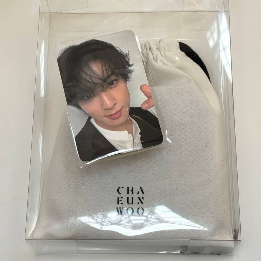 チャ ウヌ ポップアップグッズ ミラー トレカ付き① チャウヌ