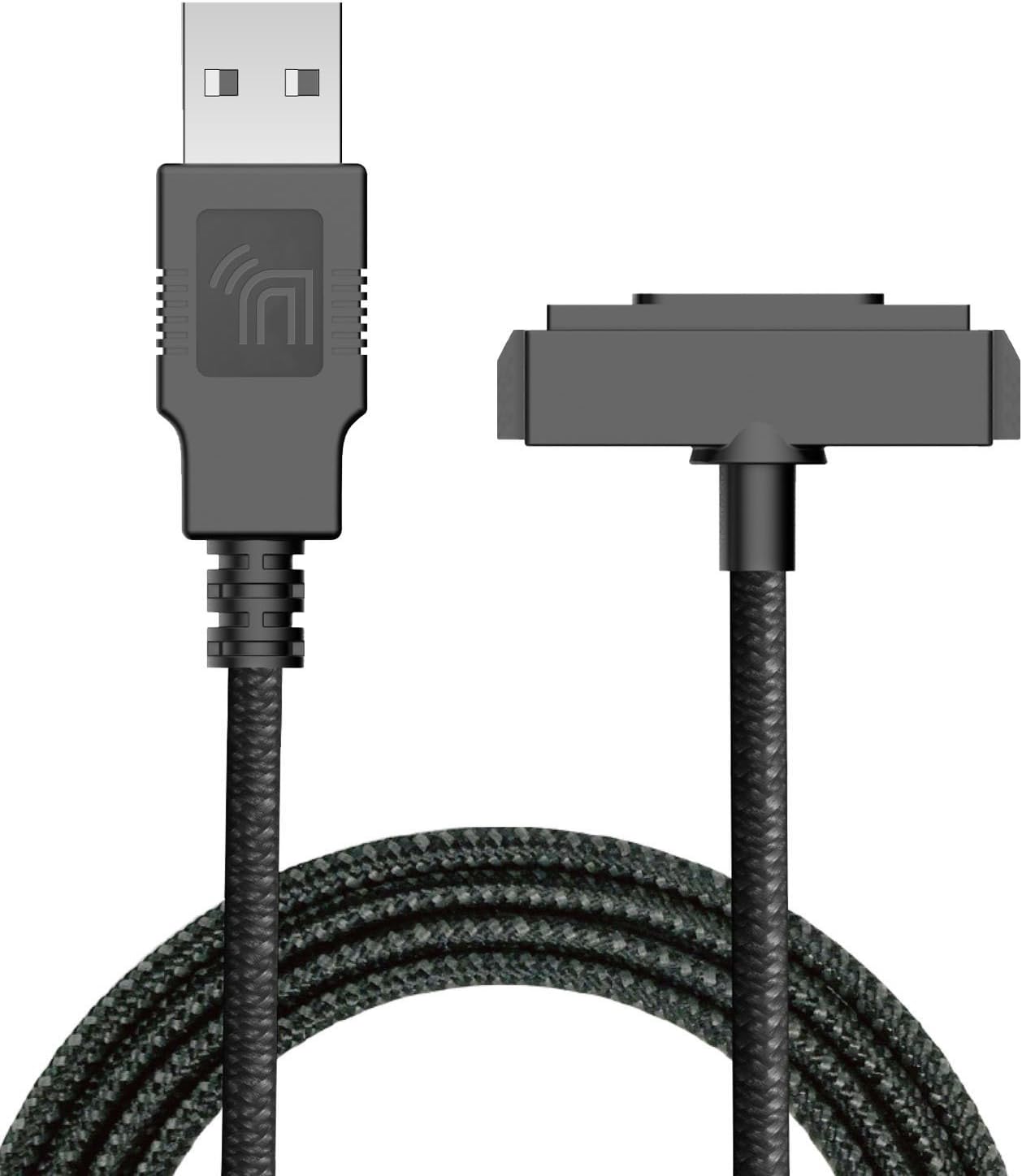 Charger for Sonim XP5/XP6/XP7, Brand Black [Rugged Braided] USB Charge/Sync Cable Cord [with Magnetic Contacts] for XP5700, XP6700, XP7700 Phones
