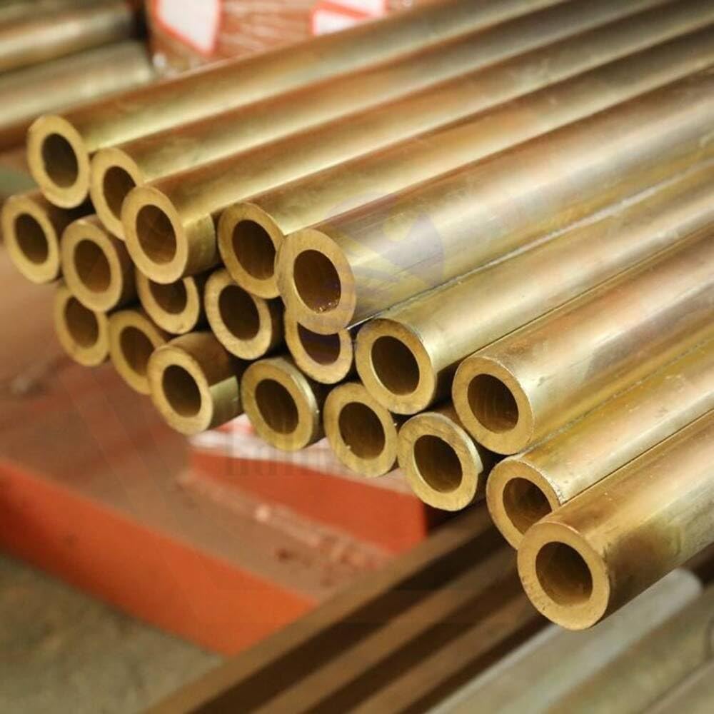 1pcs 25mm×1mm×500mm H62 Brass Tube, Capillary Tube, Brass Straight Pipe